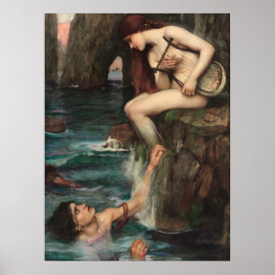 El Arte de La Sirena John William Waterhouse
