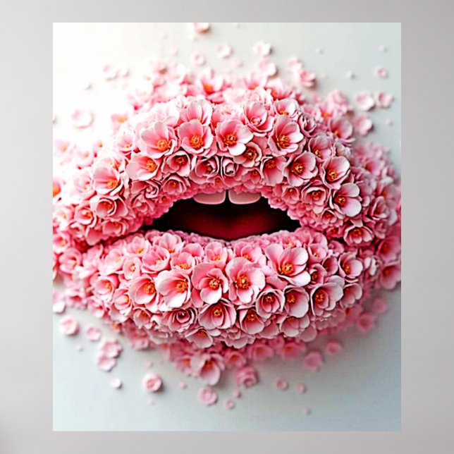 El arte de los labios de la flor dulce (Frente)