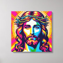 ¡El arte de los lienzos de Jesús!