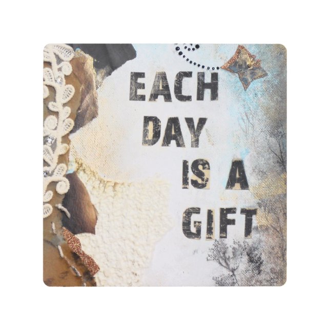 El Arte De Los Medios Mixtos Cada Día Es Una Cita  (Anverso)