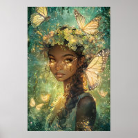 El arte de los niños de la mariposa de esmeralda e