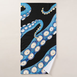 El arte de los tentáculos de octocromo azul