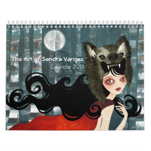 El arte del calendario 2013 de Sandra Vargas