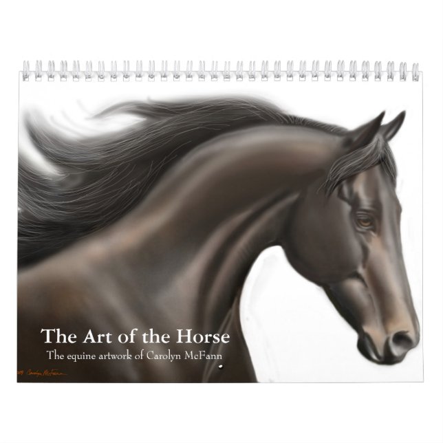 El arte del calendario del caballo (Tapa)