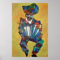 El arte del cubismo acordeonista