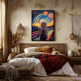 El arte del Cyberpunk de la Sgrima Synthwave