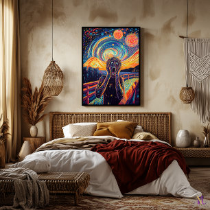 El arte del Cyberpunk de la Sgrima Synthwave