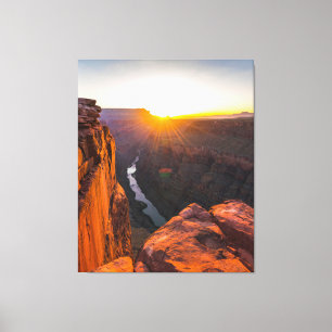 El arte del muro del Gran Cañón Sunrise