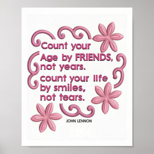 El arte del muro estético, Poster de citas motivac