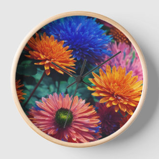 El arte del tiempo: Un asombroso reloj de pared