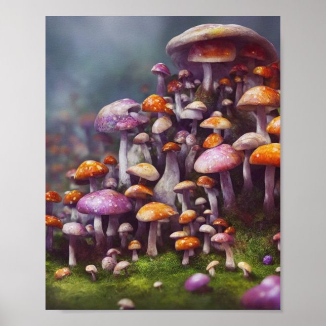 El arte digital del parche en hongos (Frente)