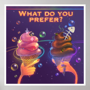 El arte digital motivacional como poster