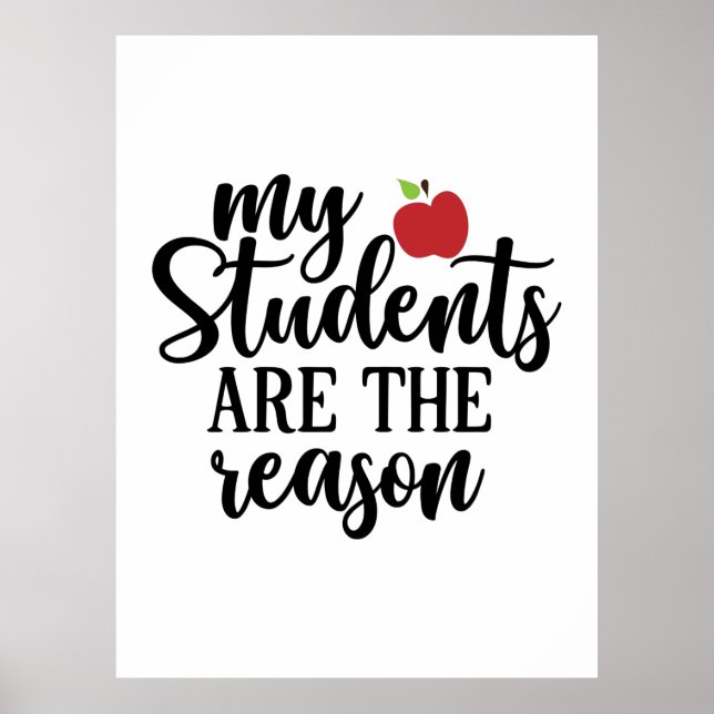 El Arte Docente Mis Estudiantes Son La Razón (Frente)