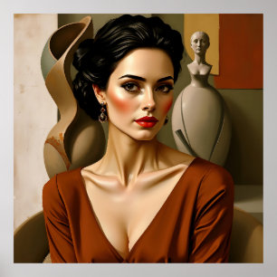 El arte entre nosotros - Retrato colorido