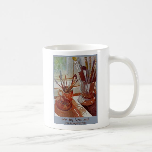 el arte equipa la taza de café (Derecha)