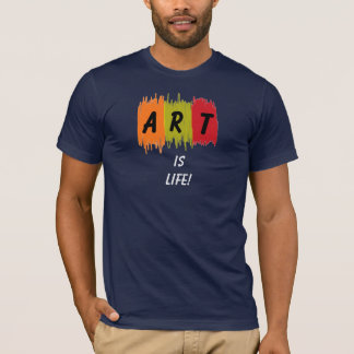 El "arte es camisa colorida de la vida" -