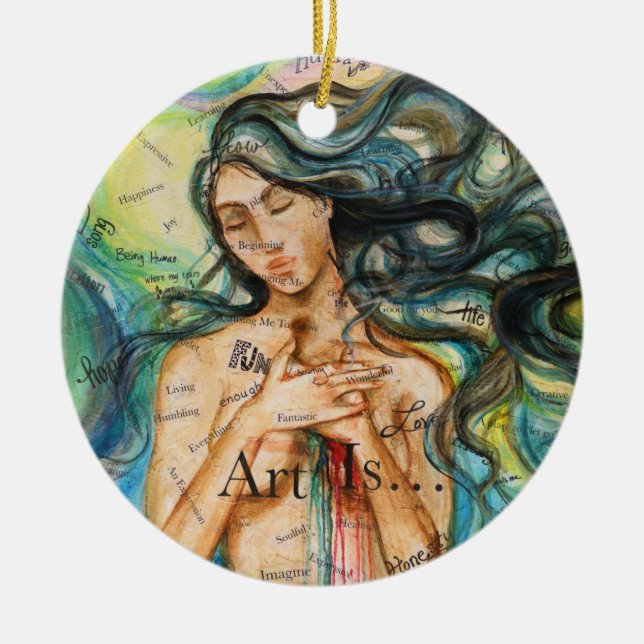 "El arte es..." Ornamento artístico (Frente)