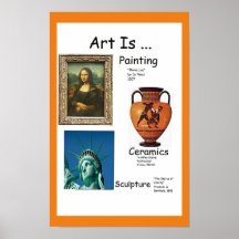 El arte es pintura, cerámica, escultura (2/4)
