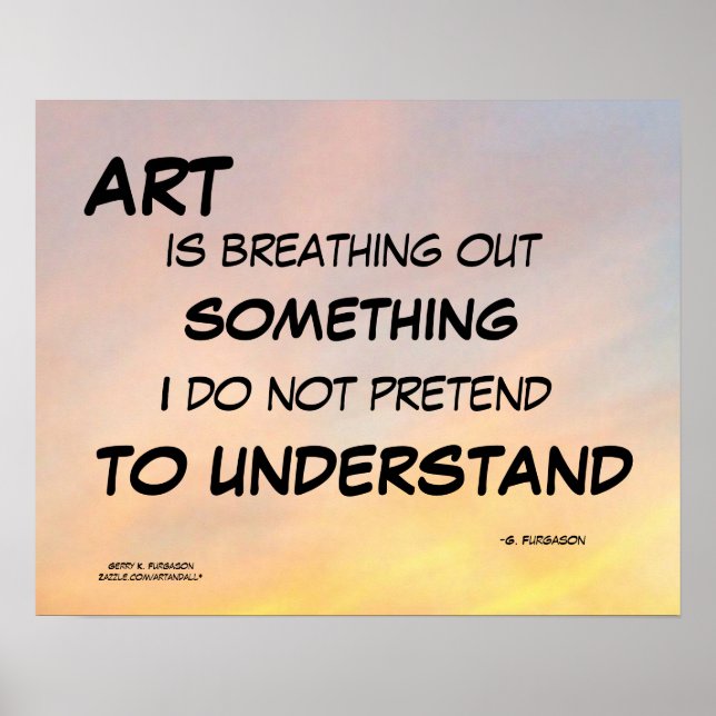 EL ARTE ESTÁ RESPIRANDO LA IMPRESIÓN DE COLECTOR (Frente)