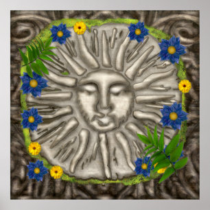 El arte folclórico de la nueva era del jardín