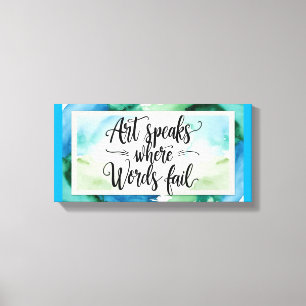 El arte habla donde fallan las palabras