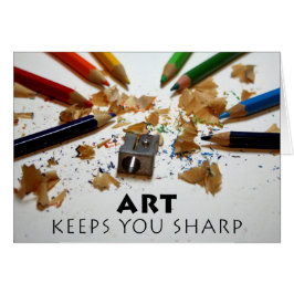 El arte le mantiene agudo