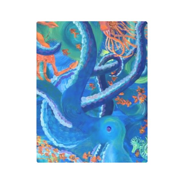 El arte Metalizado de la Octopacia de Alaska (Anverso)