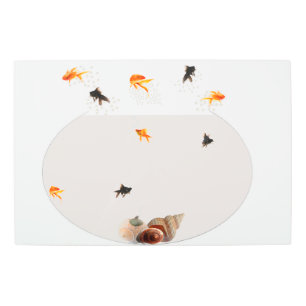 El arte Metalizado de los peces que saltan