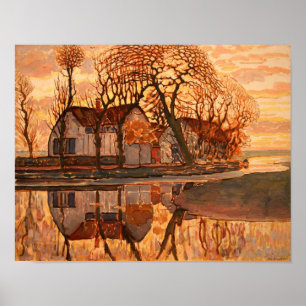 El arte moderno de Mondrian Piet