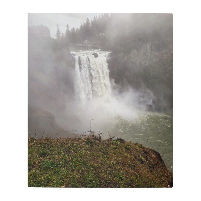 El arte mural Metalizado de la cascada (Anverso)