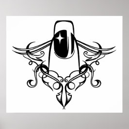 El arte polaco de las uñas es clásico