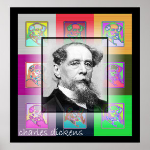 El arte pop Charles Dickens