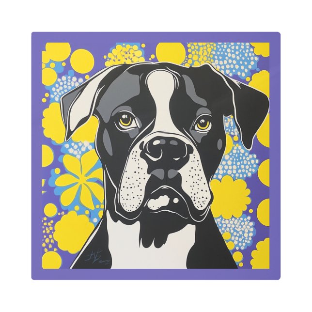 El arte pop de Boxer con encanto (Anverso)