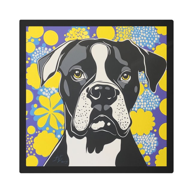 El arte pop de Boxer con encanto (Anverso)