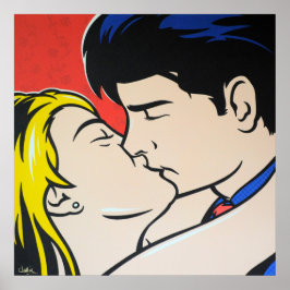 El arte pop del beso