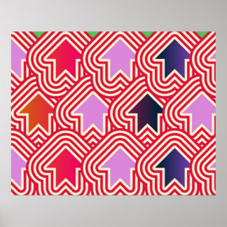 El arte pop se queda con el azul violeta rojo