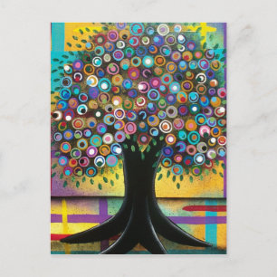 El ARTE POPULAR quemado desea POR la postal de