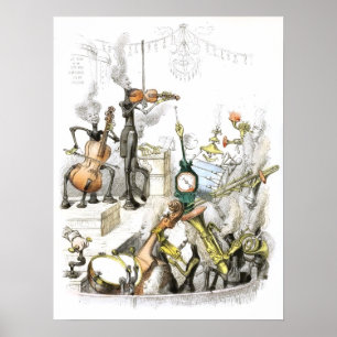 El arte Poster de la Orquesta Fun Time