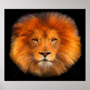 El arte Poster de Mane de Lion