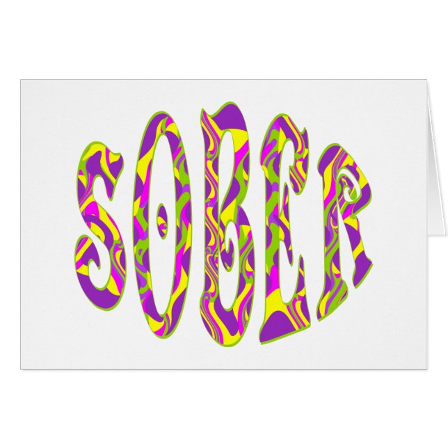 El arte psicodélico de SOBER Retro 60 (Anverso (Horizontal))