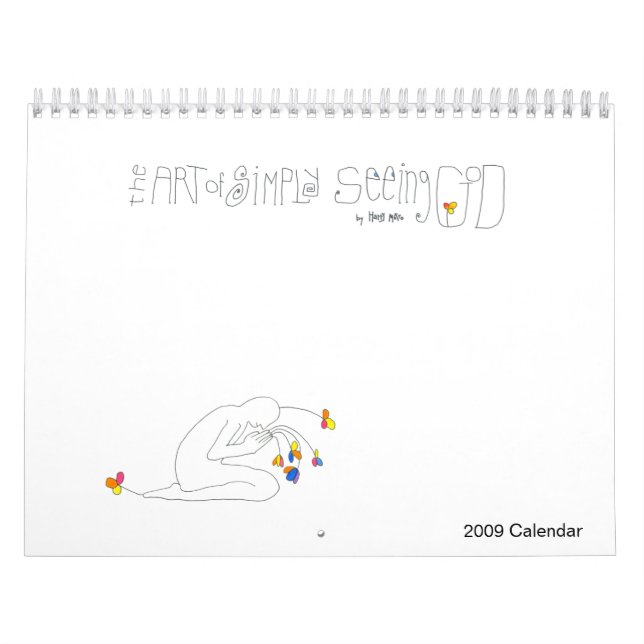El arte simplemente de ver a dios - calendario (Tapa)