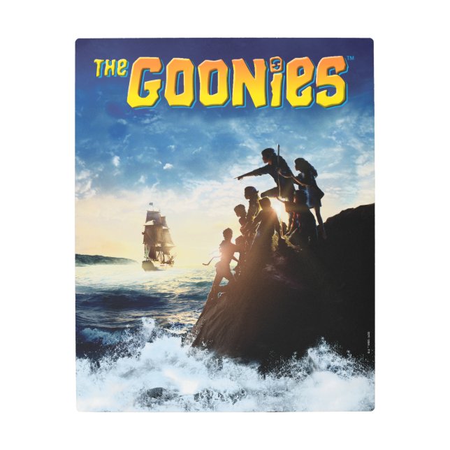El arte teatral del barco pirata Goonies (Anverso)