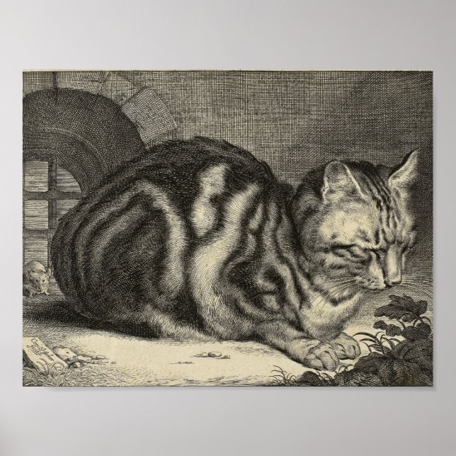 El arte ventilado El gato grande (Frente)
