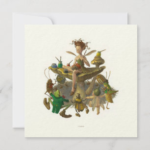 "El artista más pequeño" Tarjeta de felicitación p