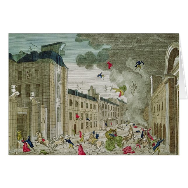 El asesinato frustrado de Napoleon Bonaparte (Anverso (Horizontal))