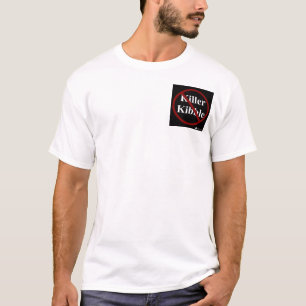 El asesino trituró/la camiseta de la comida de