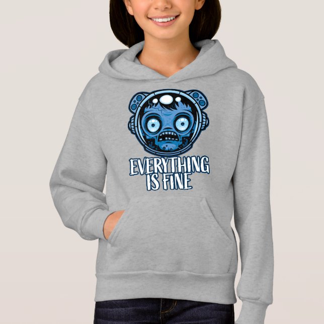 El astronauta zombi está bien (Anverso)