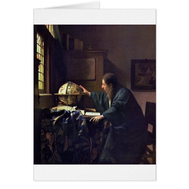 El astrónomo de Johannes Vermeer (Frente)