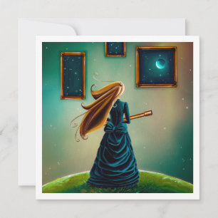 El astrónomo - Mini Print