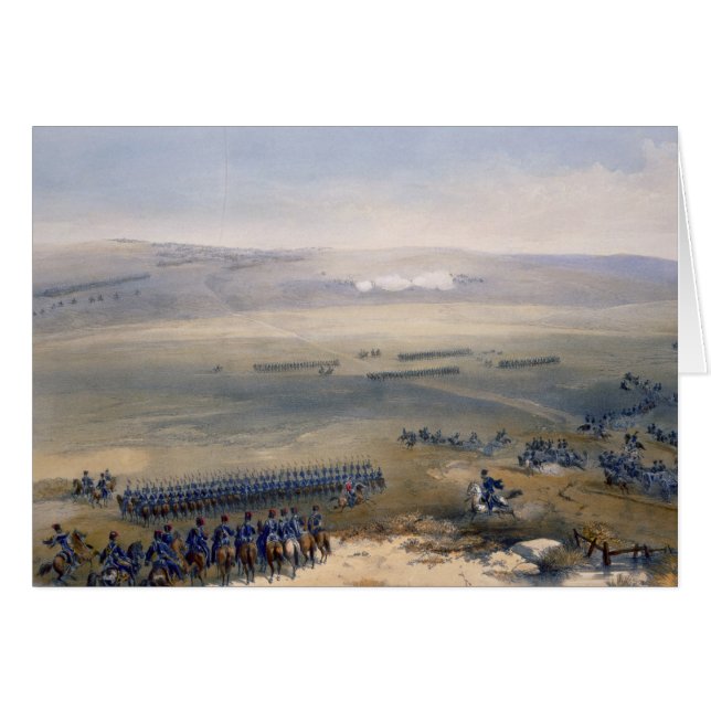 El asunto de la caballería de las alturas de (Anverso (Horizontal))